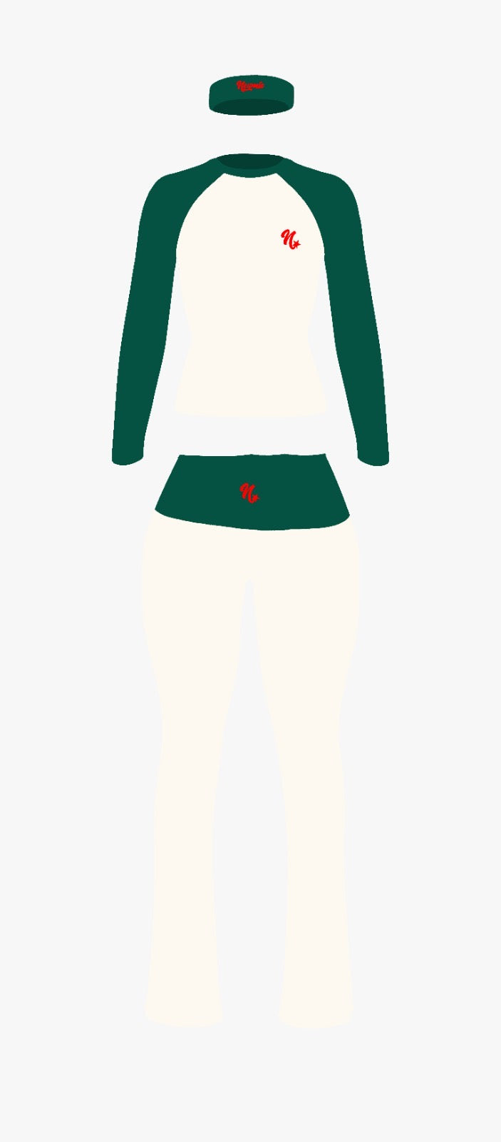 Cream and Pine Winter Essential 3 Piece Set